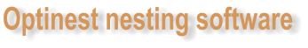 Optinest nesting software